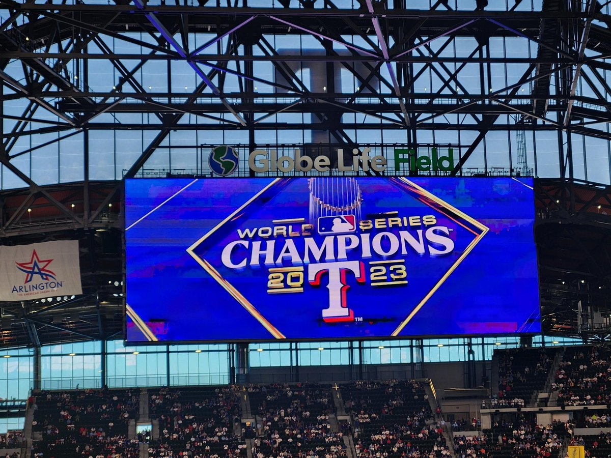 My husband is attending his 51st <a href="/Rangers/">Texas Rangers</a> home opener! He’s been to every one since the TX Rangers came to Arlington, TX - only ones he’s missed were during Covid. That’s quite a record! Go <a href="/Rangers/">Texas Rangers</a>