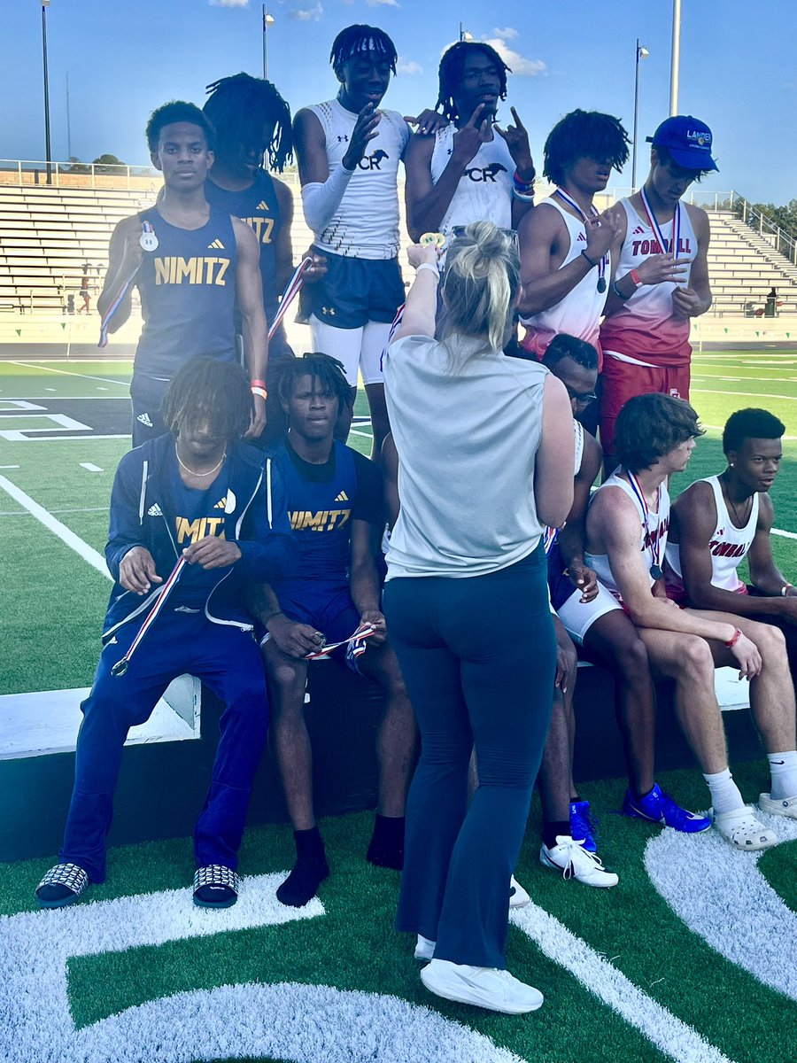 We learned something today. We PR’d today! We got better today! Excited about next week! 2nd place 4x400m Relay. Thanks #HuntsvilleISDRelays