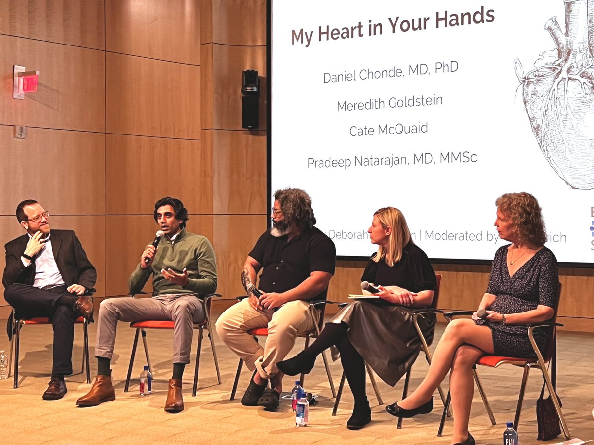 As an epidemiologist, it’s often easy to overlook the fact that each row of data is actually a human being to love or be loved by someone. Wonderful @broadinstitute @CatalystConvos talk “My Heart in your Hands” by @pnatarajanmd that reminded why I do and love research.