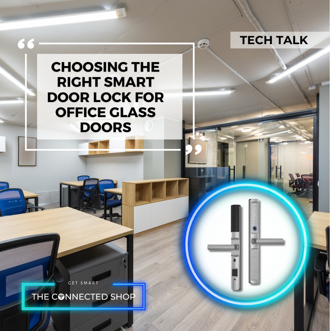 🔍 Unlock the secrets to enhancing your workspace security with our Tech Talk article: 'Securing Your Workspace: Choosing the Right Smart Door Lock for Glass Doors'! 🚪🔒

Read the full article here 👉 theconnectedshop.com/blogs/tech-tal…

#TheConnectedShop #WorkspaceSecurity #TechTalk