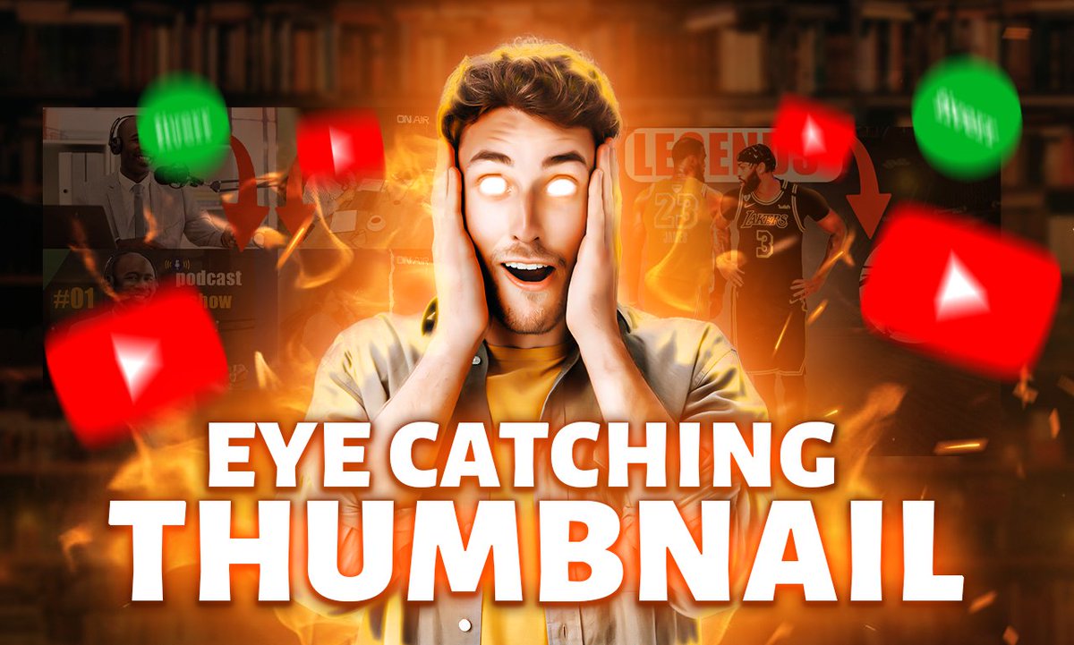 your_designe's tweet photo. EYE CATCHING THUMBNAIL 
IF YOU NEED THIS SERVICE 
CHECK THE LINK:
https://t.co/mK8kgKVcq4
#needthumbnail
#ineedthumbnail
#thumbnailmaker
#thumbnail https://t.co/ARSFwBS2Zq