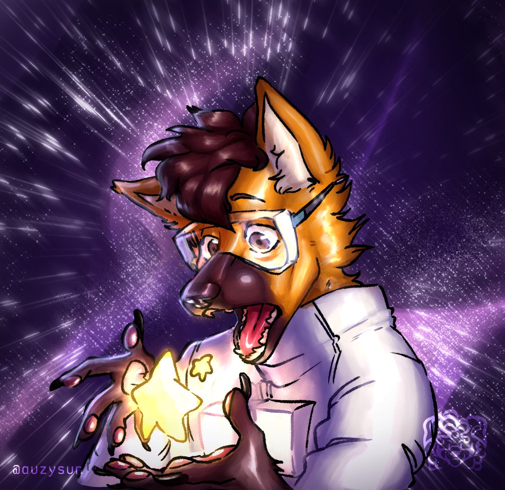 ✨Star Wolf✨
A little manned creature founds some brilliant stuff!

Icon for <a href="/TeCreatureMaker/">GuarezWolf</a> ! 💜
