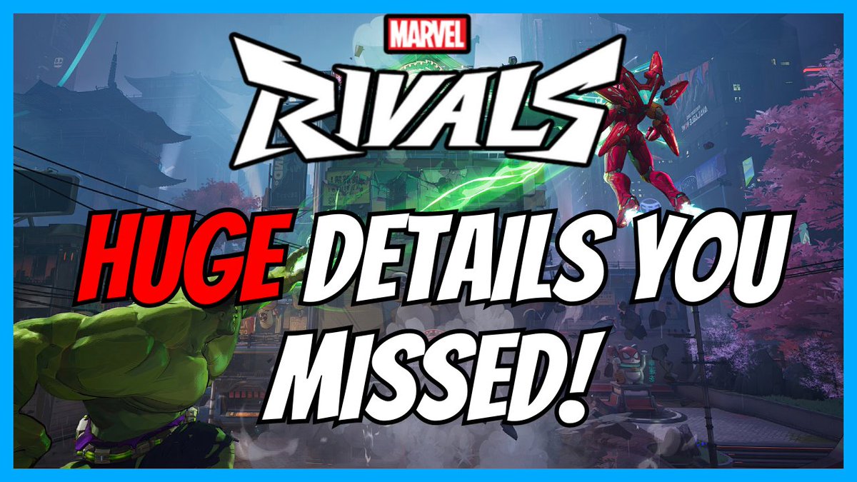 A breakdown of every single character in the @MarvelRivals trailer! Huge shoutout to @WillowCCG for compiling the thread for this! LINK IN REPLIES

#MarvelRivals