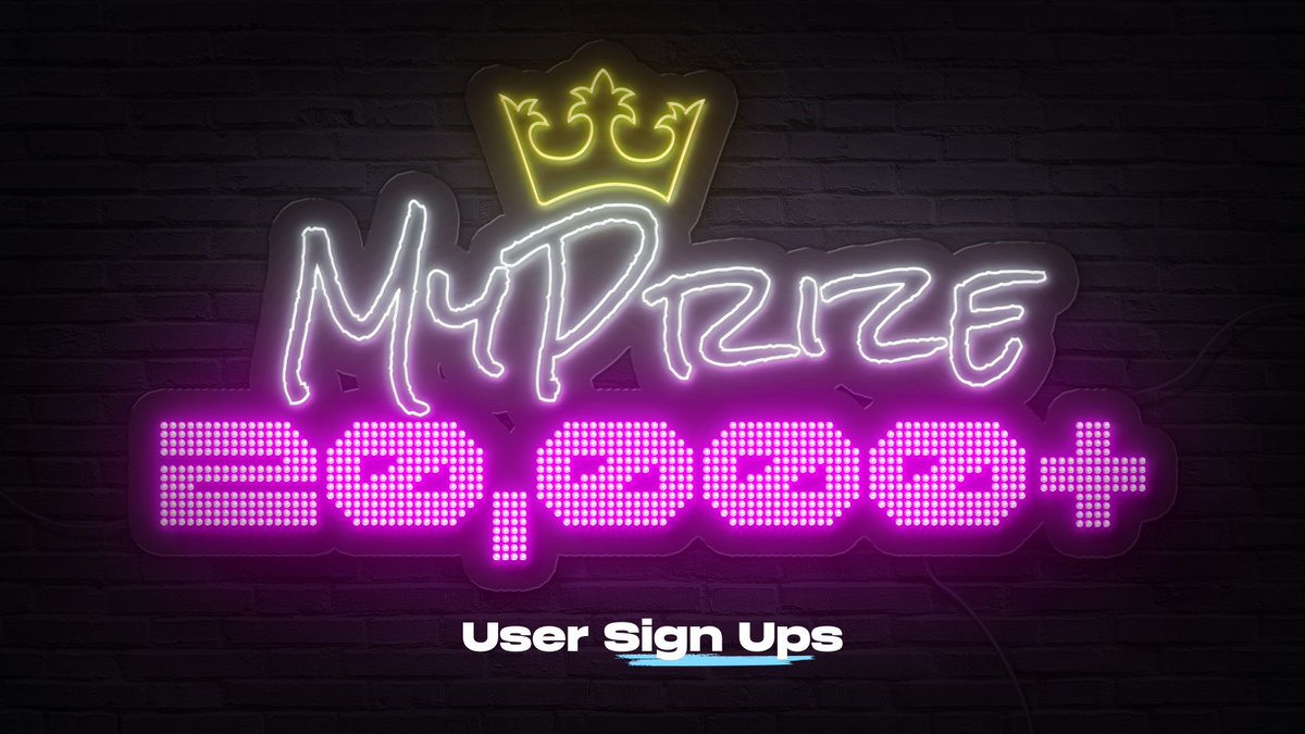 We doubled again 👀

Don’t worry, it's still early.

Join us at myprize.com