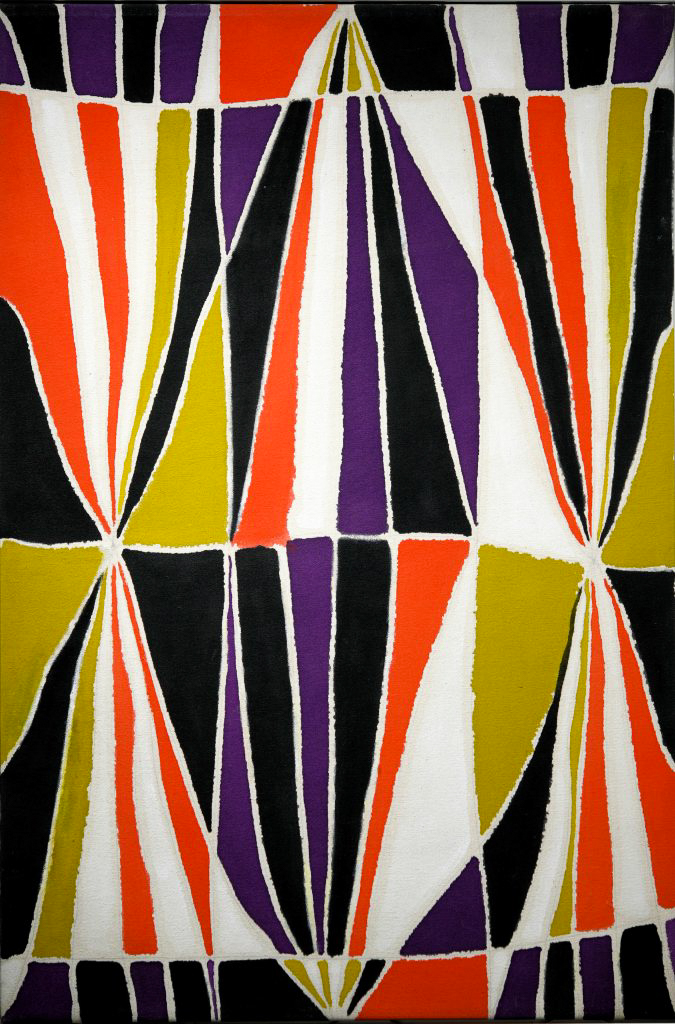 Contemporary Canadian artist Marian Dale Scott Untitled, 1966 (acrylic on canvas) #abstractart #Contemporaryart