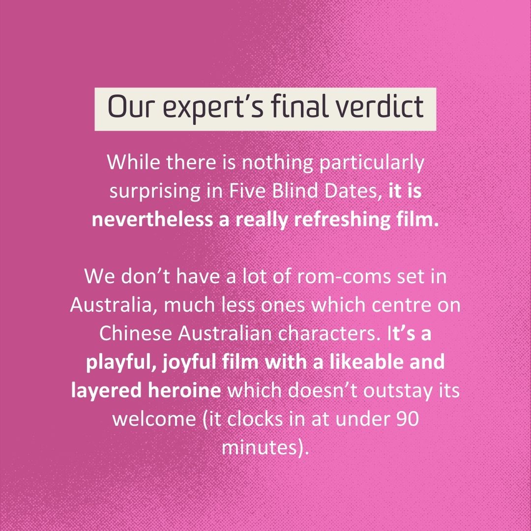 Craving a new rom-com that will make you swoon? 🇦🇺❤️ Get ready for Five Blind Dates, a fresh Australian rom-com that promises to be your next comfort watch! Read more: i.mtr.cool/cwowdeyndi