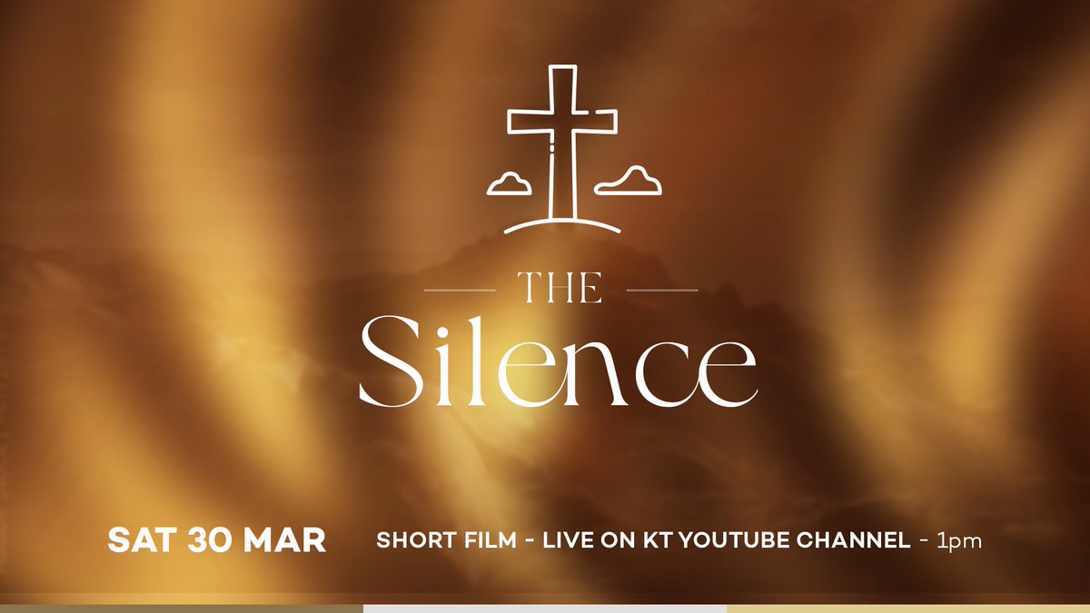 The Silence - a short film directed by KT's Music Director Jordan Bikila will premiere at 1pm on Saturday at KT's YouTube Channel. Watch the film at youtube.com/@KensingtonTem….