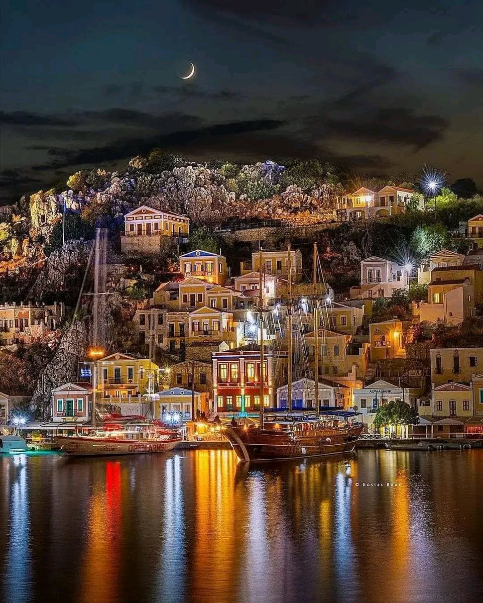 Symi Island, Greece. 🌜💙🇬🇷💙🌛