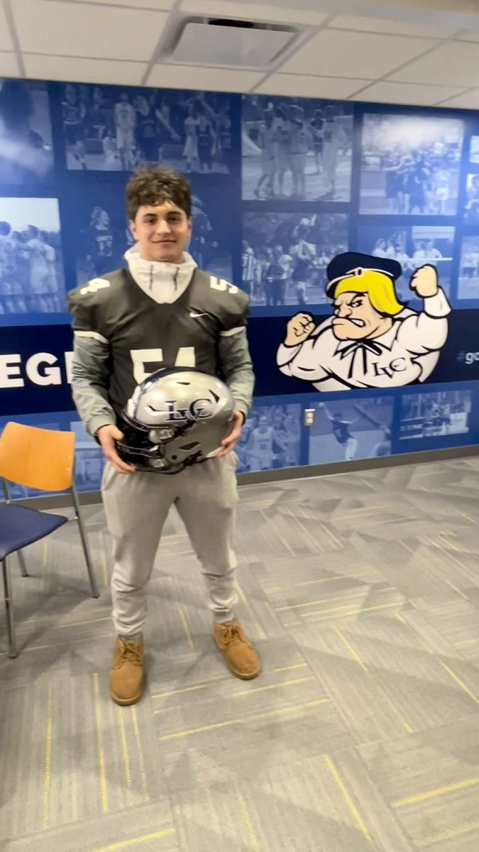 After an amazing visit at @LVCFootball,I am grateful and excited to receive my first offer to play collegiate football! Thank you @CoachPBeltran @CoachDrake31! @SoudyFB @egallagher2 @MikeHea71374667 @WingTPasser