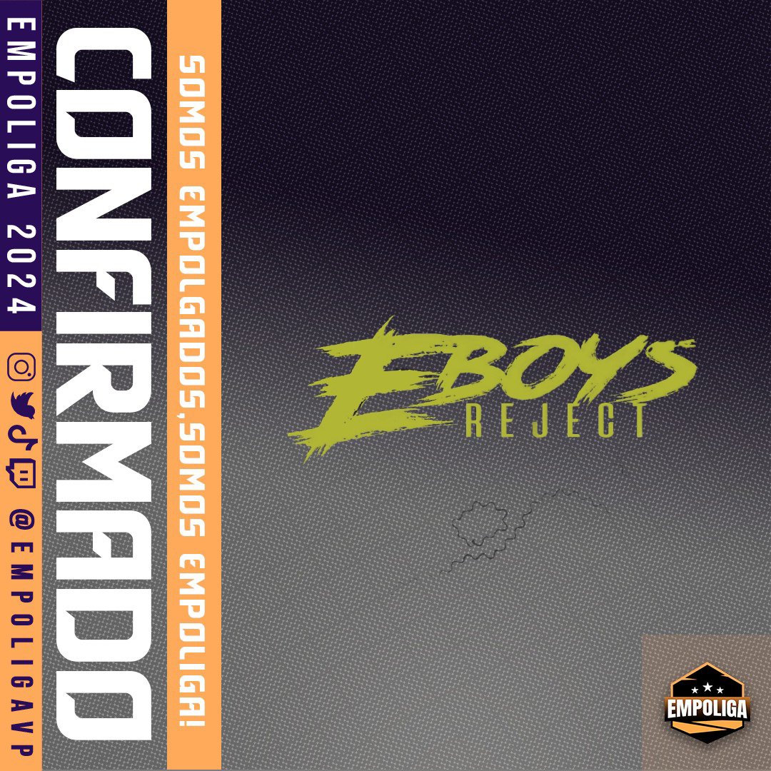 REJEITADOS PELA WEBGIRL MAS ACEITOS NA EMPO MAJOR!

A <a href="/eboysreborn/">Eboys Rejeitados</a> vem para a nova #EmpoligaVP para conquistar o seu coração!

Seja bem-vinda EBOYS REJEITADOS!!!
--
Quer se afiliar também? 
MANDA DM!

Seja mais um empolgado!
Seja EMPOLIGA!!