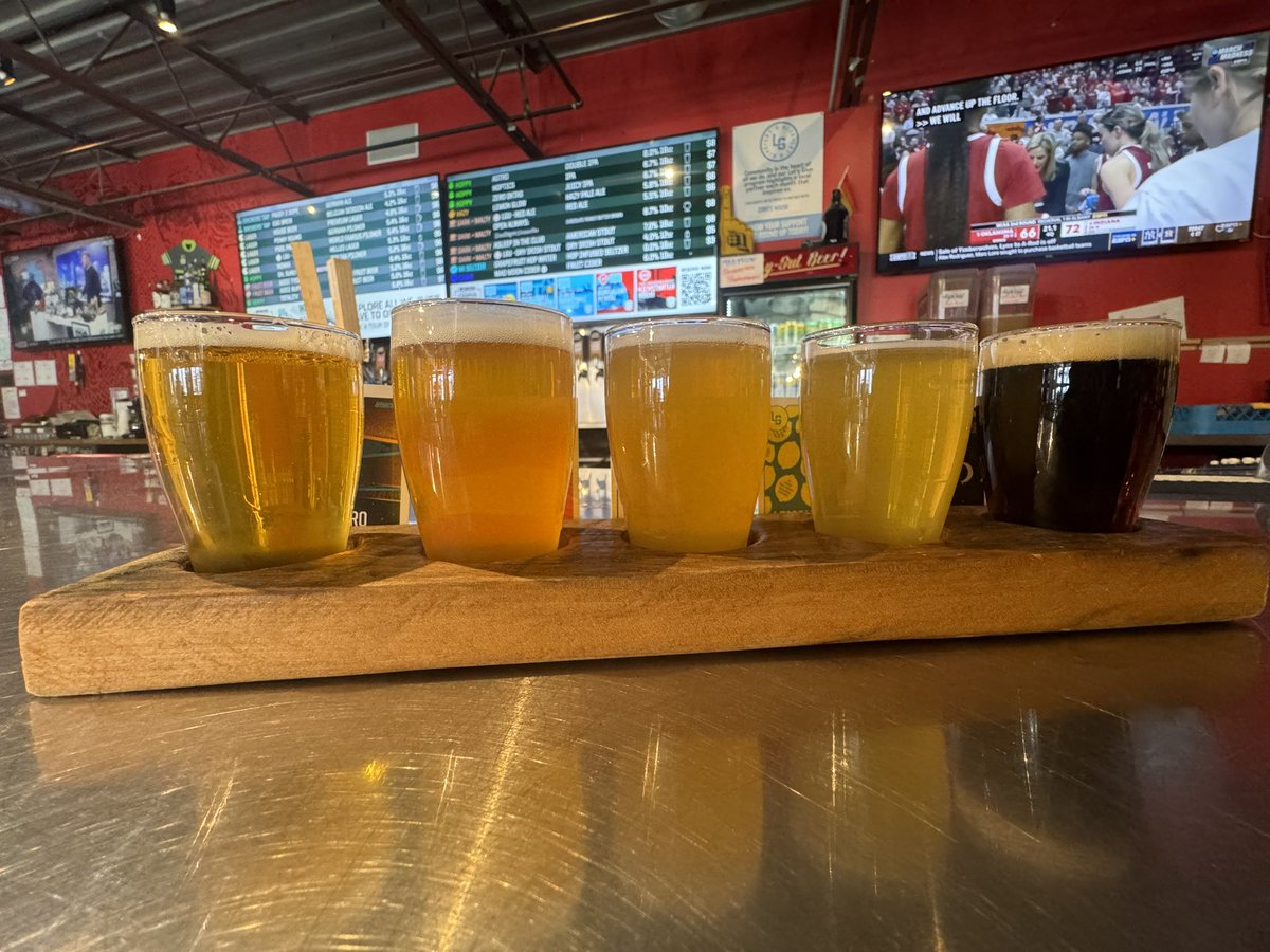 1st time at <a href="/LandGrantBeer/">Land-Grant Brewing Co.</a>, of course I’m going to buy the <a href="/AOColumbus/">AO Columbus</a> pride scarf! Thanks for the hospitality for an <a href="/AO_STL/">American Outlaws STL</a> member…I’ll be back! <a href="/AmericanOutlaws/">AO</a> family! 🇺🇸❤️⚽️🇺🇸❤️⚽️ #AOfamily #OneOfUs