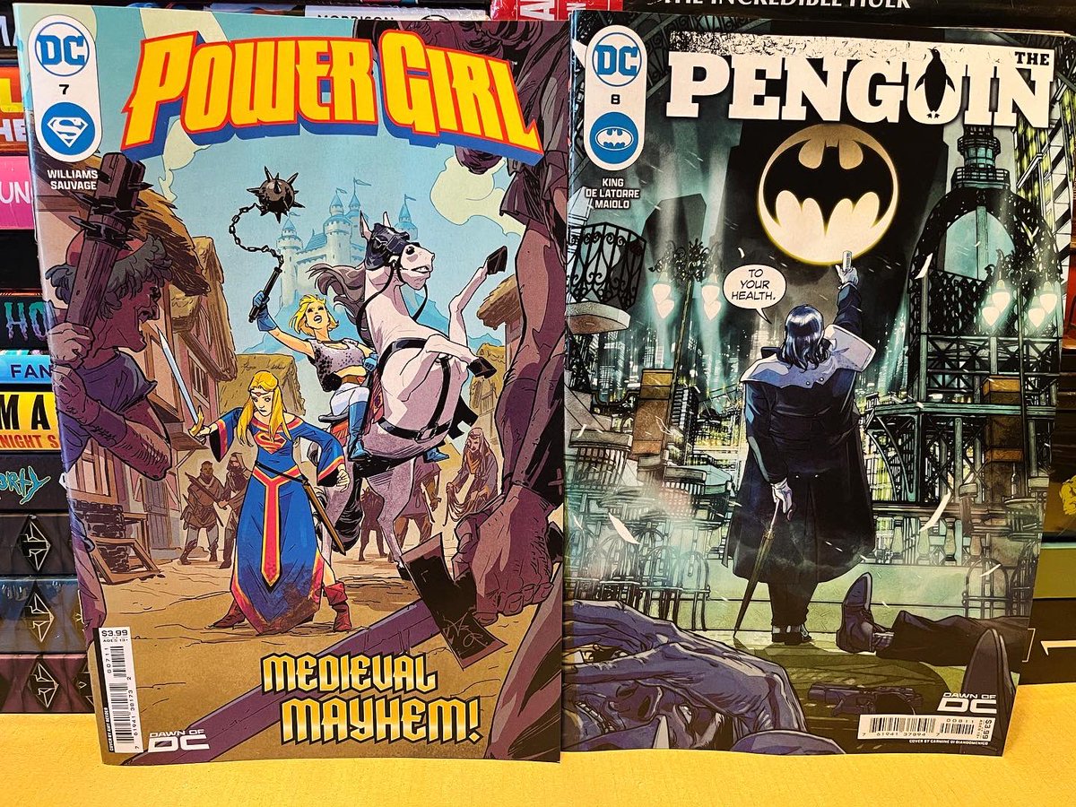New comics 3/27/24 part1! #marvel #marvelcomics #ultimatespiderman #hulk #cable #marvelgods #image #imagecomics #thesixfingers #duke #gijoe #dc #dcomics #powergirl #penguin #newcomicbookday #comics #comicbooks #newcomics