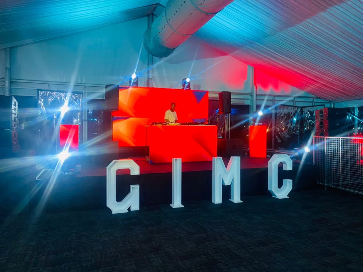 Gicc is red hot tonight cos of Gimc Afro Texh 5.0, come through
