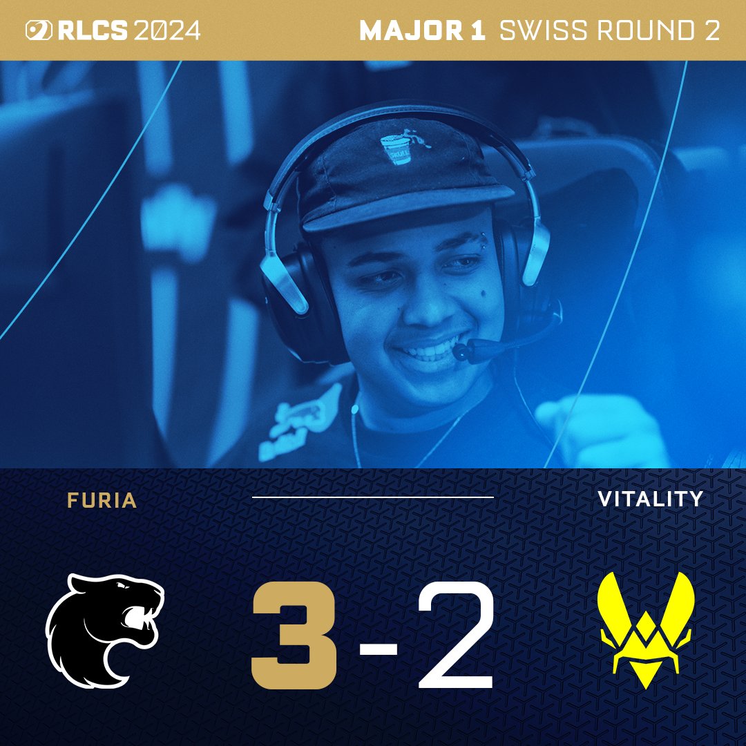 RLEsports's tweet image. FUUUUUUURIAAAAA! 😲

@FURIA TAKES DOWN THE #RLCS WORLD CHAMPIONS!