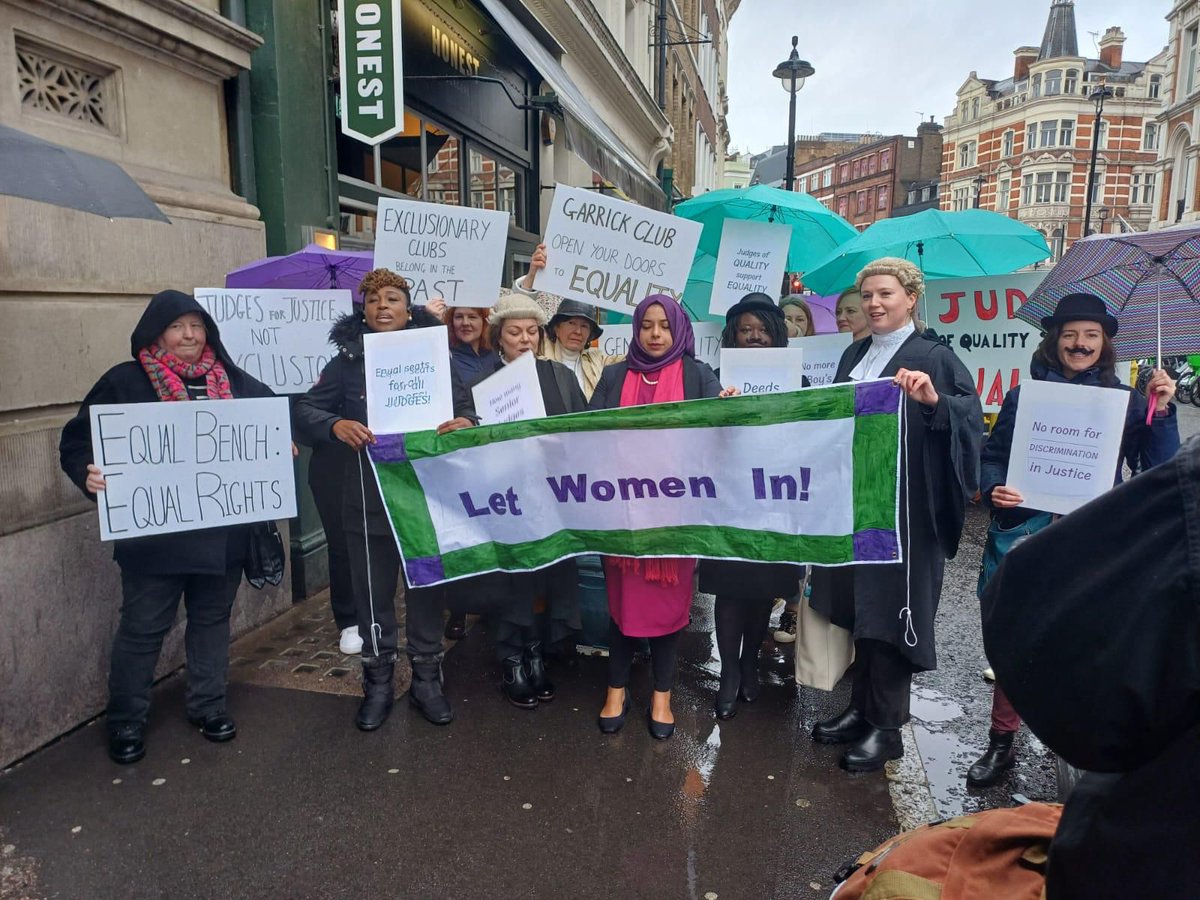 These demonstrators braved the rains to deliver a message: Equality for all, all the time. Men of quality do not fear equality!