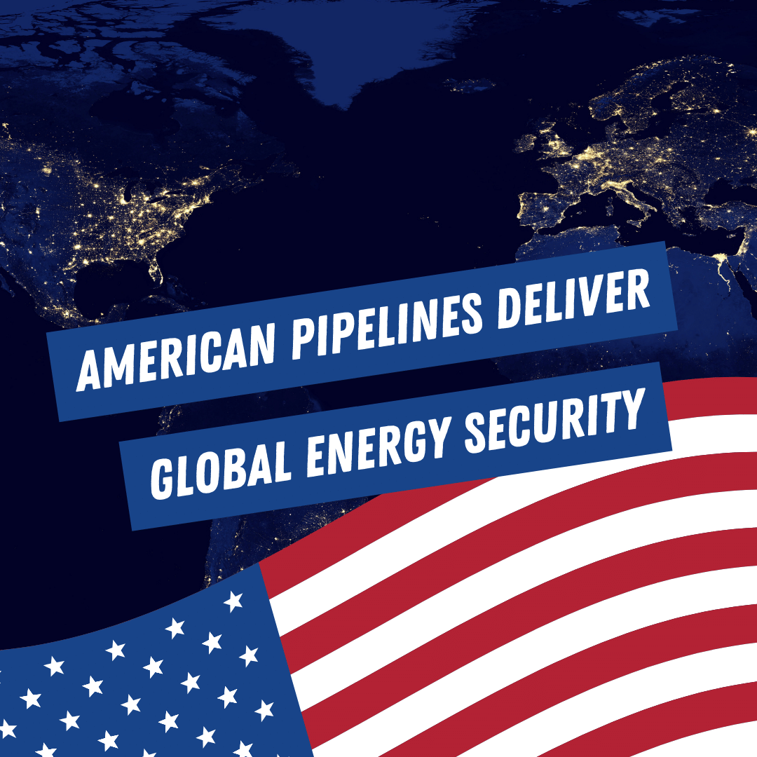 America’s allies are stronger when they have access to American energy. #Pipelines #EnergySecurity