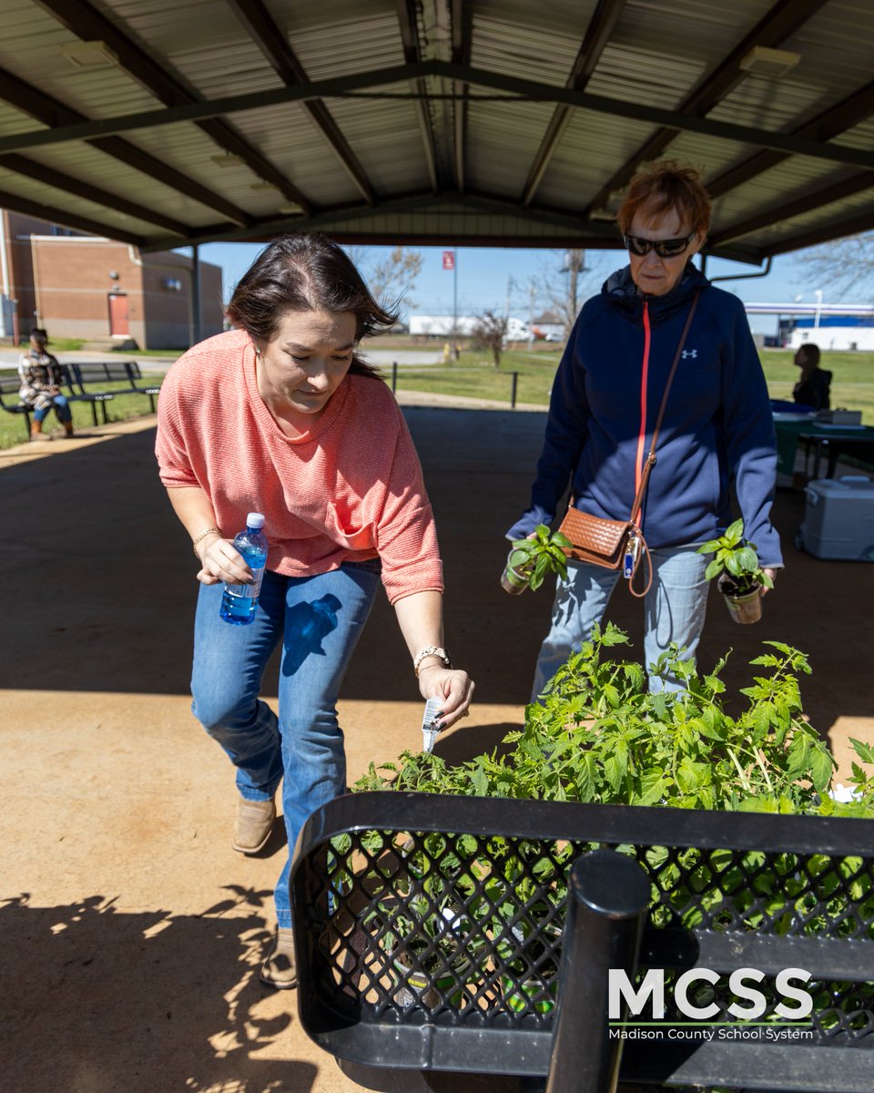 The @HazelGreenHigh family rooted for success on Thursday as they flocked in rows to purchase vegetable and herb plants, sowing seeds of support for the HGHS FFA club. Thanks to the Madison Co Soil and Water Conservation District and the Madison Co Coop. #ThePowerOfUs