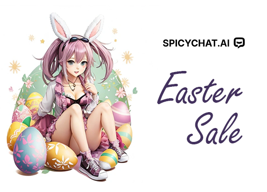 🐰Our EASTER SALE is now LIVE 🎉

🔥 Skip the lines FOR FREE
🤑 HUGE DISCOUNT on plans
🎁 Exclusive GIVEAWAY

👉spicychat.ai

#Easter #EasterSale #AIchatbot #RolePlay