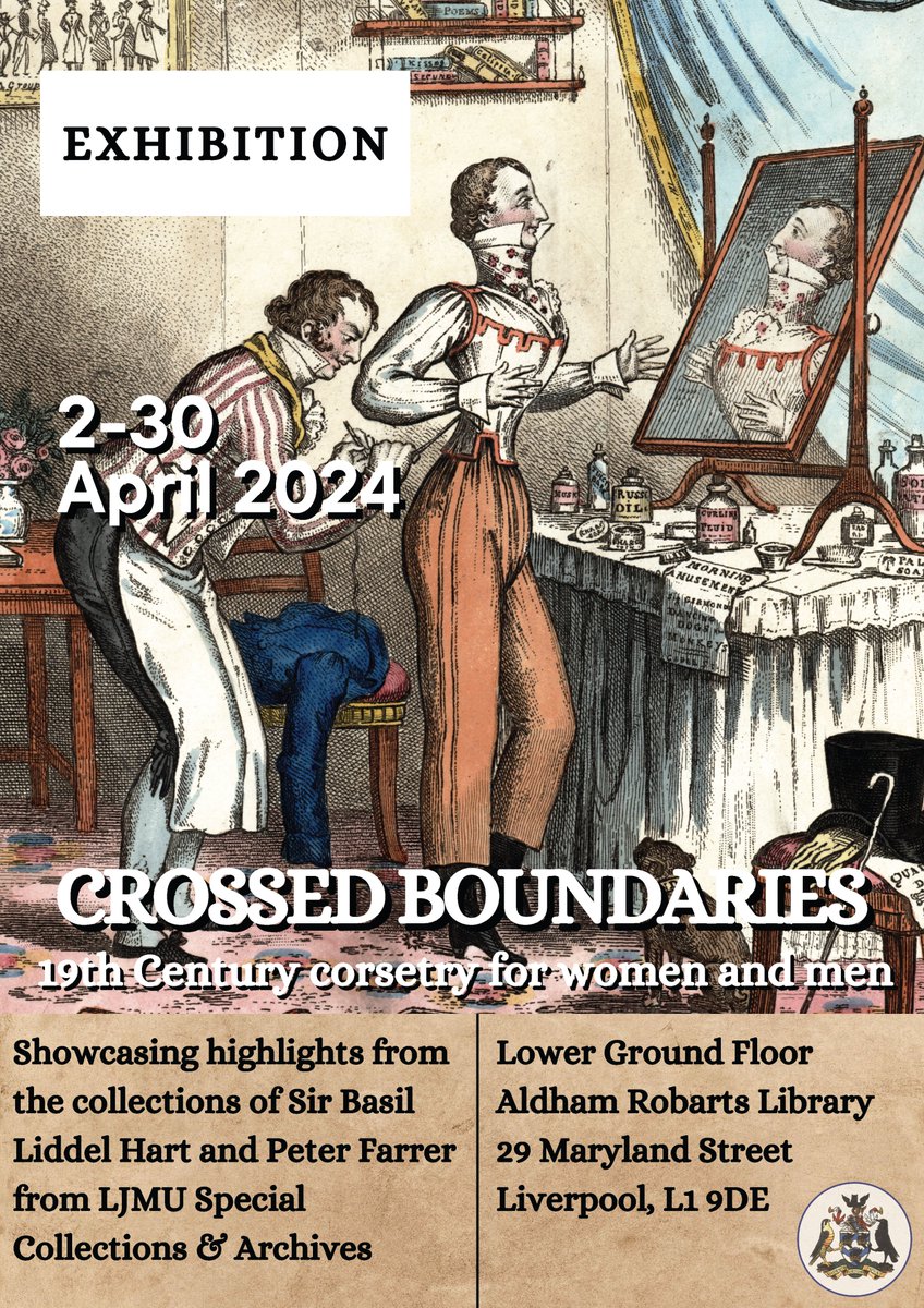 LJMU Special Collections & Archives (@ljmu_sca) on Twitter photo Look out! We're launching two new student exhibits next week: Nocturnal Activities and Crossed Boundaries
2 - 30 April in Aldham Robarts Library
Curated with students from <a href="/LJMU/">Liverpool John Moores University</a>arts using our #archive material
#exhibition #history @LJMU <a href="/LJMUlibrary/">LJMU Library</a> Look out! We're launching two new student exhibits next week: Nocturnal Activities and Crossed Boundaries
2 - 30 April in Aldham Robarts Library
Curated with students from <a href="/LJMU/">Liverpool John Moores University</a>arts using our #archive material
#exhibition #history @LJMU <a href="/LJMUlibrary/">LJMU Library</a>
