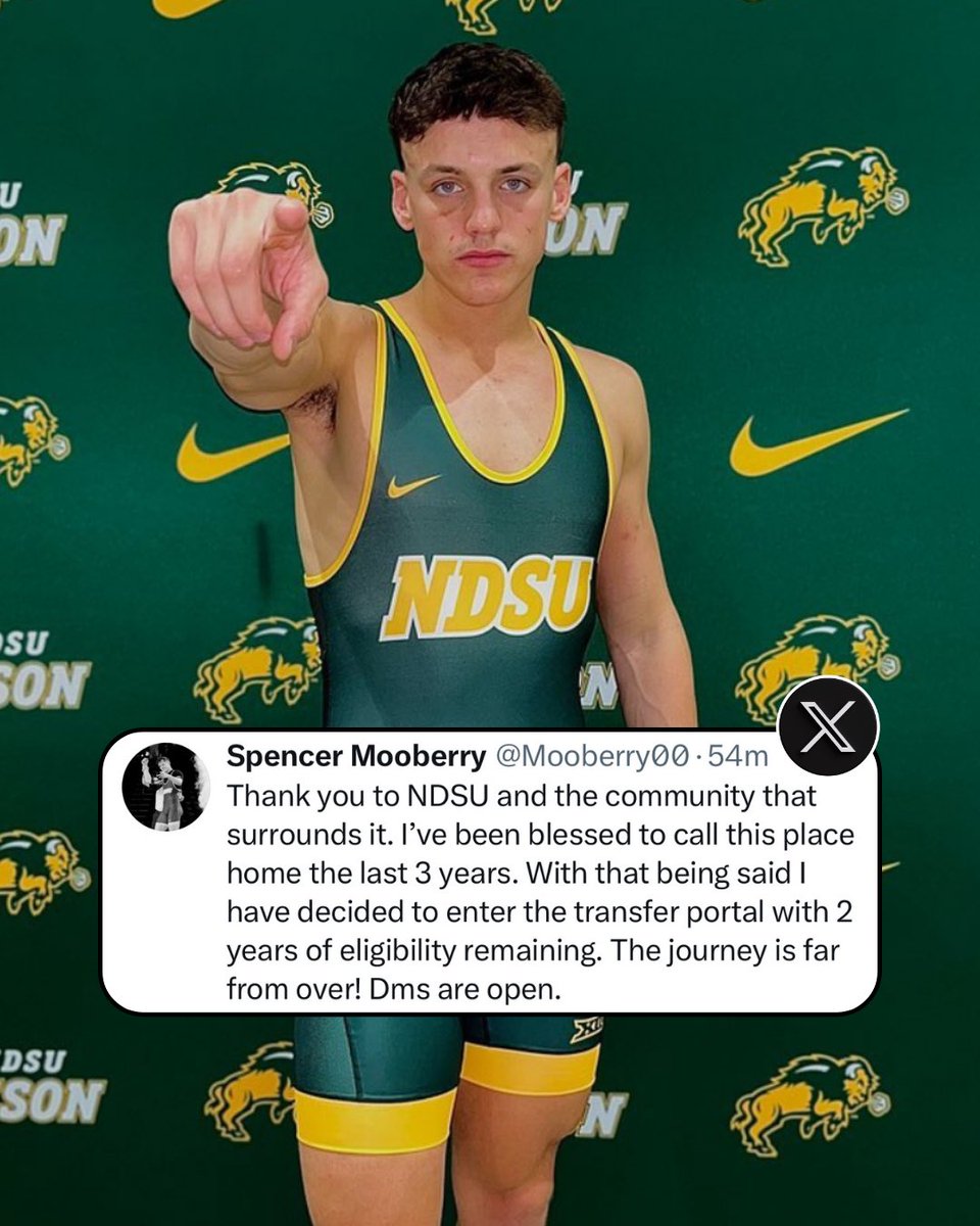 IAwrestle's tweet photo. Former Osage State Champion @Mooberry00 has announced he will be entering the transfer portal. 

Will he come home? https://t.co/lvKBf9AqBd