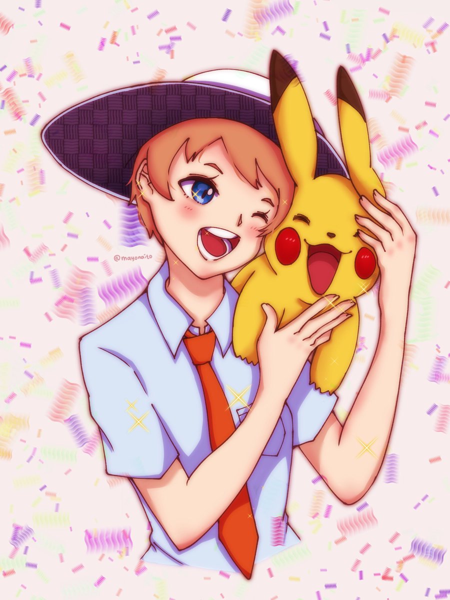 my persona and my most
        used pokemon in #PokemonUNITE 𓈒