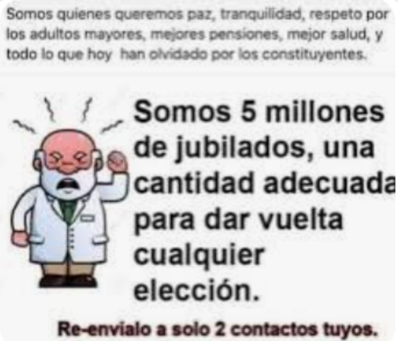 Soywalo1's tweet photo. @ElCara333 Si los jubilados hubiesen votado a Macri en el 19, hoy estarían mucho pero mucho mejor y el seríamos un GRAN PAÍS! Pero votaron (el 90%) a Alberto (SI ALBERTO!) Y así estamos. Perdimos 4 años.
Te acordás? Bueno. No pasó. Ahora a esperar https://t.co/ghYqXIDFcH
