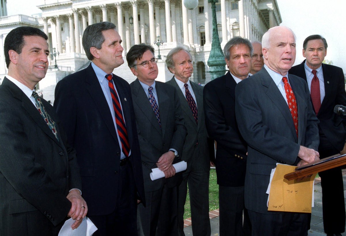 Joe Lieberman was a man of steadfast independence who cared deeply about his country. I was proud to stand w/him & a bi-partisan group of our congressional colleagues in 2000 advocating for campaign finance reform, just one of many fond memories of Joe that I will always cherish.