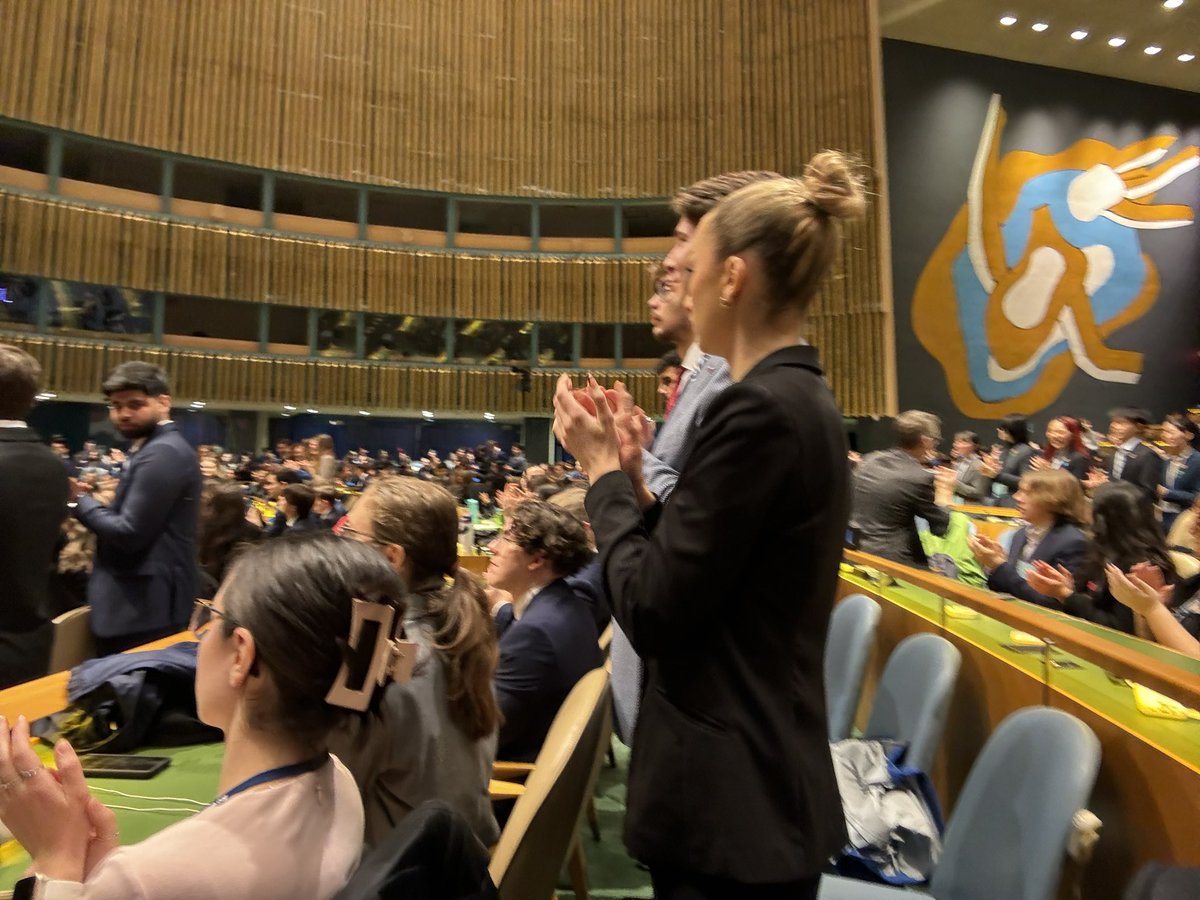 marcgdoucet's tweet photo. Immensely proud of my Model UN delegates for being recognized with a Distinguished Delegation Award 🥈 @NMUN 2024! Their hard work, perseverance and team work paid off! @SMArts_SMU @SMUAlumniHfx @smusahfx @smuprez https://t.co/Xsr4839swj