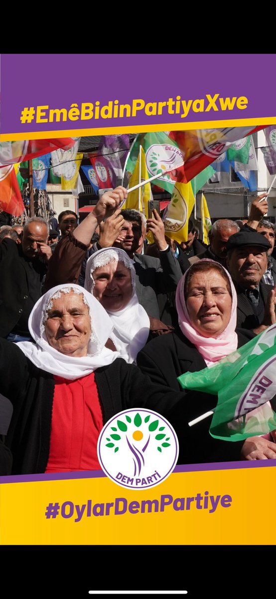 licedemparti's tweet photo. Em li qadan, li kolanan, li malan berxwedana xwe, biryardariya xwe, xiret û
serhildana xwe bilind dikin. Di 31ê Adarê de em ê bi yek dengi bibêjin DEM Jiyan e!
#EmêBidinPartiyaXwe
#OylarDemPartiye 
@dilekdiyarr @rat_demir81801 @DBP_GenelMerkez @DBPKadinMeclisi https://t.co/BoDxMvHYMq