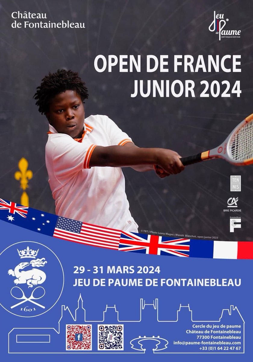 Good luck to Archie W playing in the Open de France junior, international competition in Fontainebleau this weekend 🇫🇷 Bonne chance! 🟡⚫️ @OratorySport