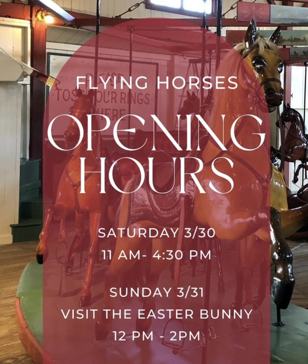 #lookingforwardto a ride on the Flying Horses this weekend! #kids #OakBluffs