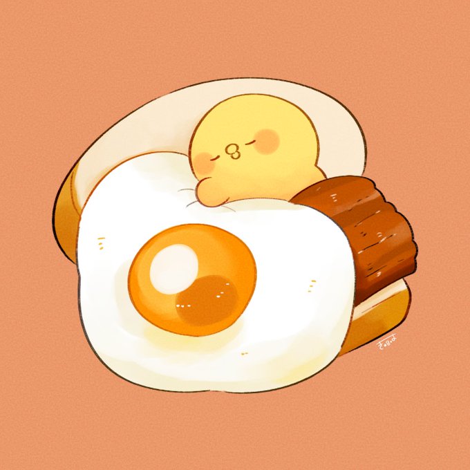 「鳥 目玉焼き」のTwitter画像/イラスト(新着)