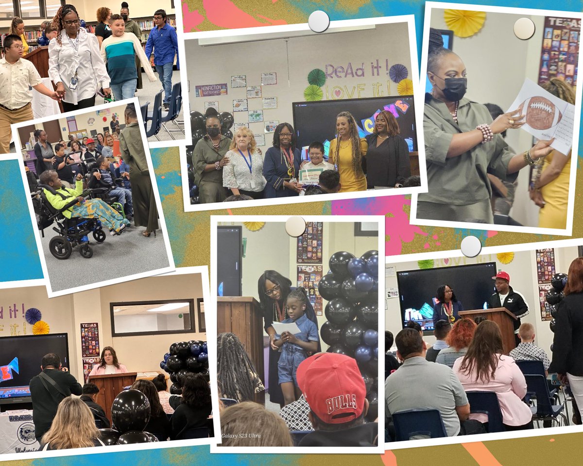 Our CASE students had a full house yesterday when they shared their talents with parents and district supporters! These newly published authors are focused on learning and growing, and we are Wolverine Proud!! @SpringISD @LaQuishaKnowle1 @NirmolLim