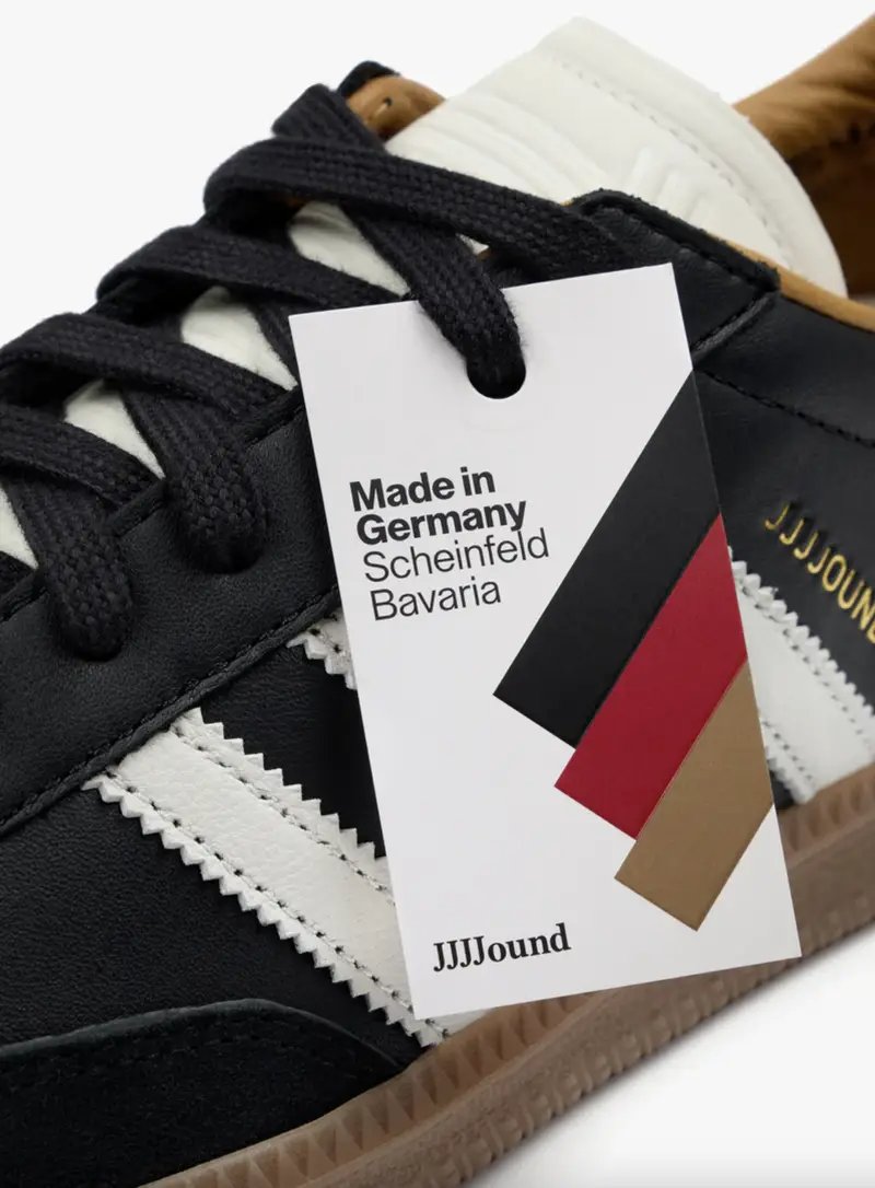 Adidas says in statement to Complex that JJJJound made in Germany Sambas aren’t totally made in Germany: “The Adidas JJJJound Samba was crafted in Scheinfeld, Germany. Whilst components of the shoe are produced throughout the Adidas supply chain, the shoe was hand finished and…