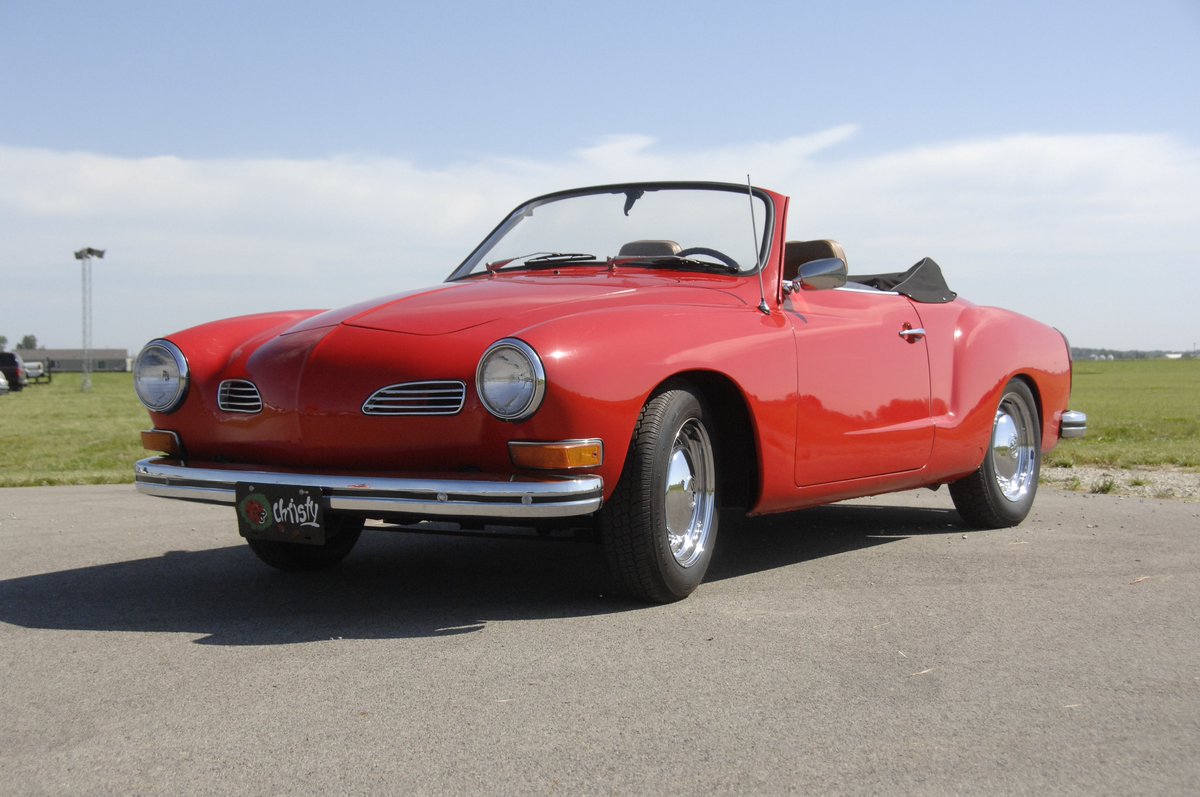 #FrontEndFriday is represented by this super sexy Red Ghia!  #ACVWPassion #ACVW