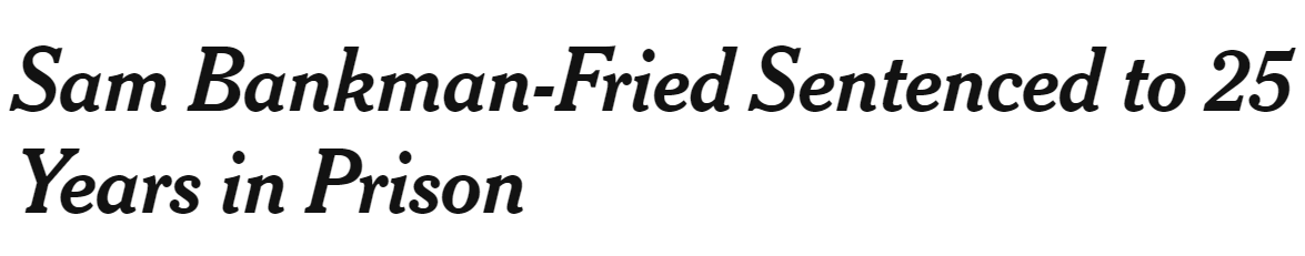 It’s maddening that Trump, who committed much more serious crimes, still walks around free. Fraud is a real crime, with real penalties, for everyone. #sambankmanfried