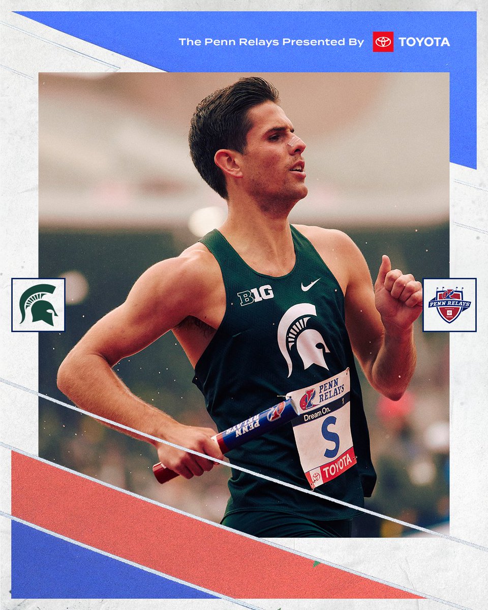 🚨𝗔𝗧𝗧𝗘𝗡𝗗𝗜𝗡𝗚🚨 The Spartans are headed back to the #2024PennRelays presented by @Toyota! 🎟️bit.ly/3HD7pk8
