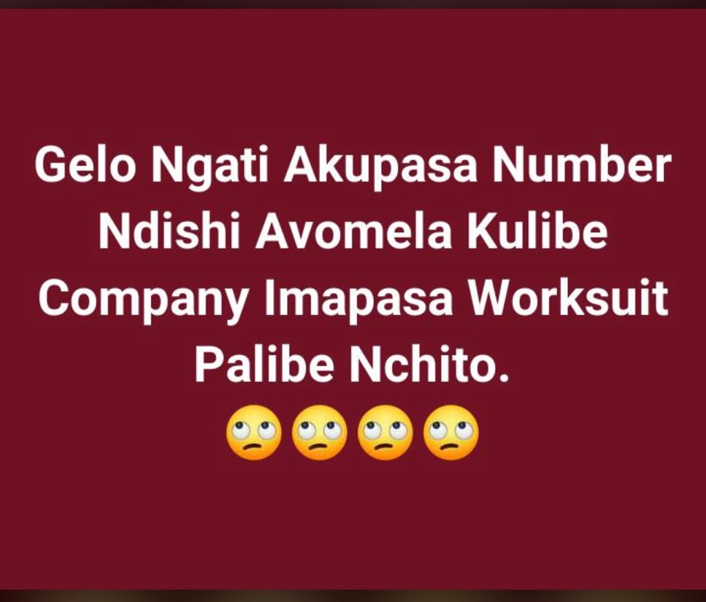 Kulibe company 😂😂