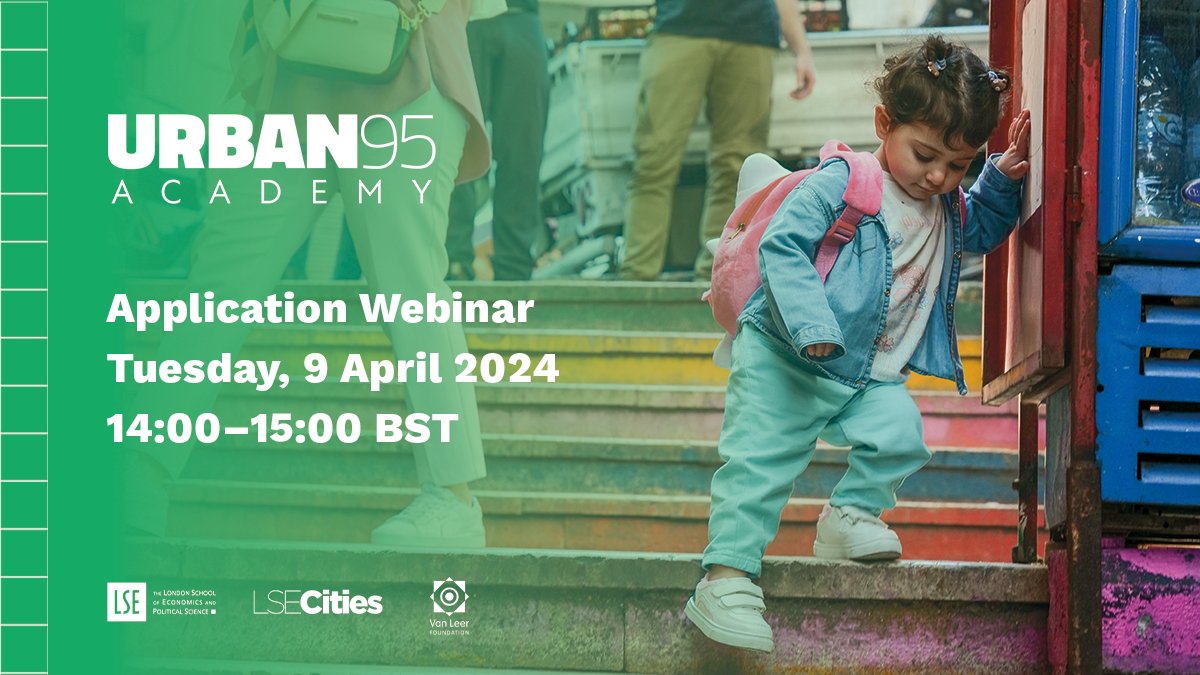 Interested in joining a fully-sponsored leadership programme helping municipal leaders make cities more child friendly? Join our information webinar to find out how submit a successful application. 📅Tuesday 9 April ⌚14:00–15:00 BST 🟢Register now lse.zoom.us/meeting/regist…