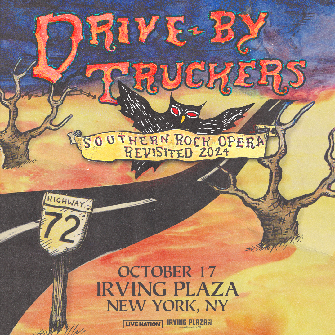 ON SALE NOW! 🤘 @drivebytruckers - Southern Rock Opera Revisited 2024 - October 17th! Get tickets at livemu.sc/3x023gB