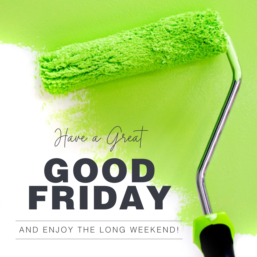 Good Friday vibes from Haydn! As we embark on this long weekend, share your DIY aspirations with us. We'd love to hear about your projects! #Haydn #GoodFriday #DIY #LongWeekend #Easter #PaintingAndDecorating #NZ