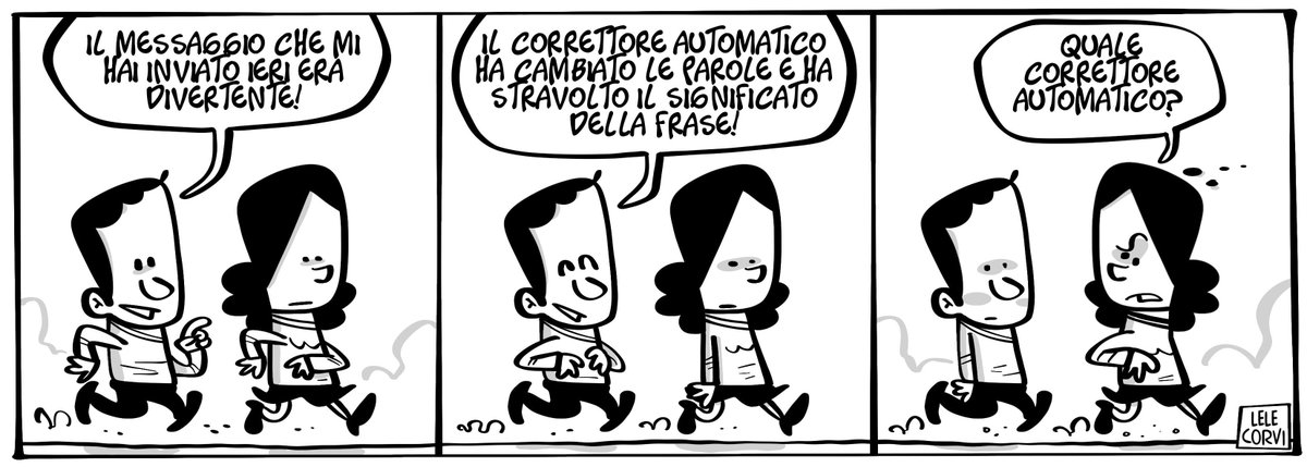 LeleCorvi's tweet photo. Tutto corretto
#Messaggi #Correttore #Telefono #Social
#LeleCorvi #Strisce #CrowsVillage https://t.co/cD26FD23Mj