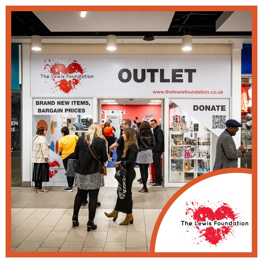We accept brand new items from both businesses & individuals. Your donations support our outlet store & online shop. We can take:Health & beauty, cleaning, sports gear, kitchenware, homeware, toys, seasonal items, and office supplies. Get in touch: hello@thelewisfoundation.co.uk