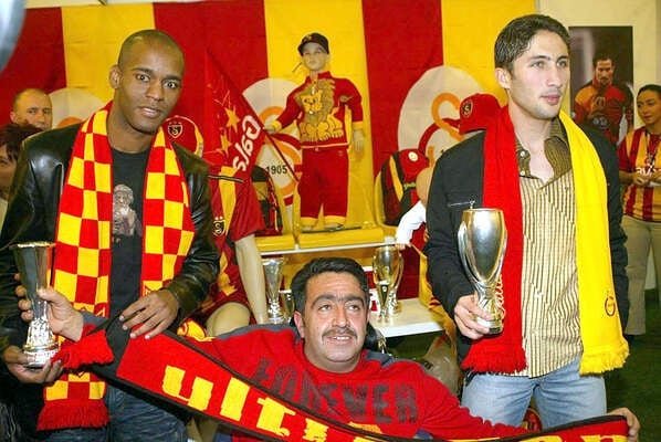 2004-2005 Galatasaray | Flavio Conceicao, Özcimbomlu Sezgin ve Sabri Sarıoğlu