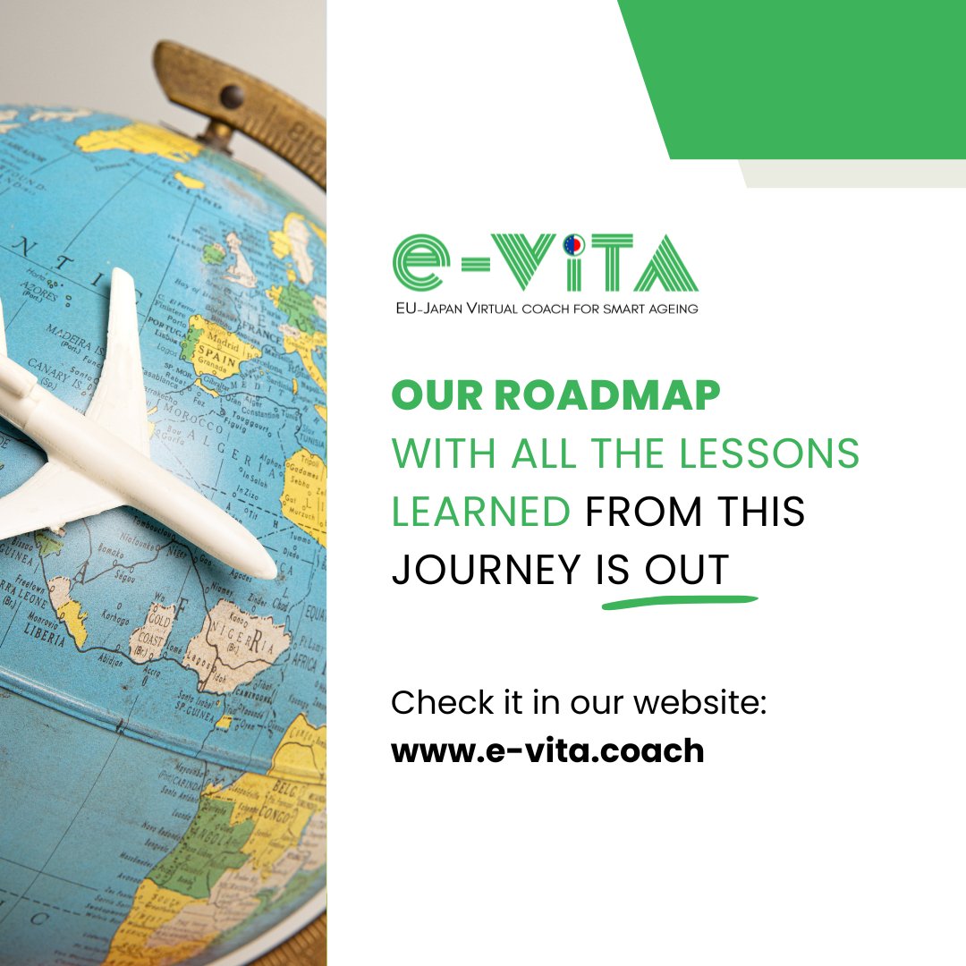 We're thrilled to share the journey and successes of our 3-year project aimed at creating a virtual coach system to support older adults in their quest for a healthier lifestyle! 🚀💪 Check our 2-page roadmap in: e-vita.coach Stay tuned! 🤖