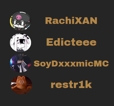 Así va quedando esta primera parte del UHC Boom Latam 💣🌎 

¡No se olviden de entrar al discord del evento para así darles su rango respectivo y tengan toda la información del evento , y seguir mencionando a sus jugadores! 

Discord: discord.gg/tD5HugXY