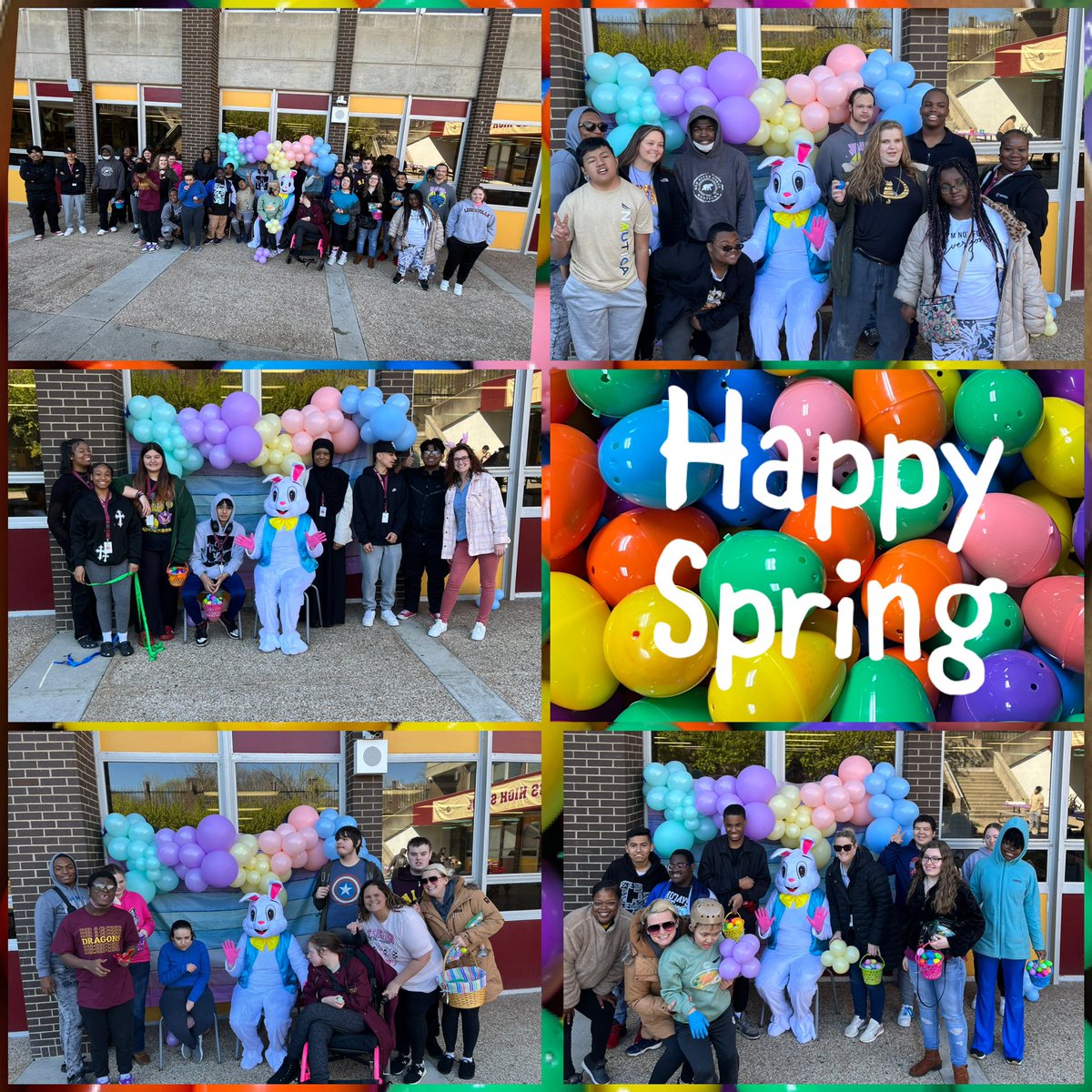 BornToTeachUs's tweet image. Spent part of the day w/ these #futureeducators &amp;amp;Ss as they embraced spring with an egg hunt, bubbles, crafts, and 🐰 It was a team effort that had great rewards! TY to all those who helped and donated!  #bethechange @tara_gail @doss_businessandeduc @harrydosshigh @jcpsky