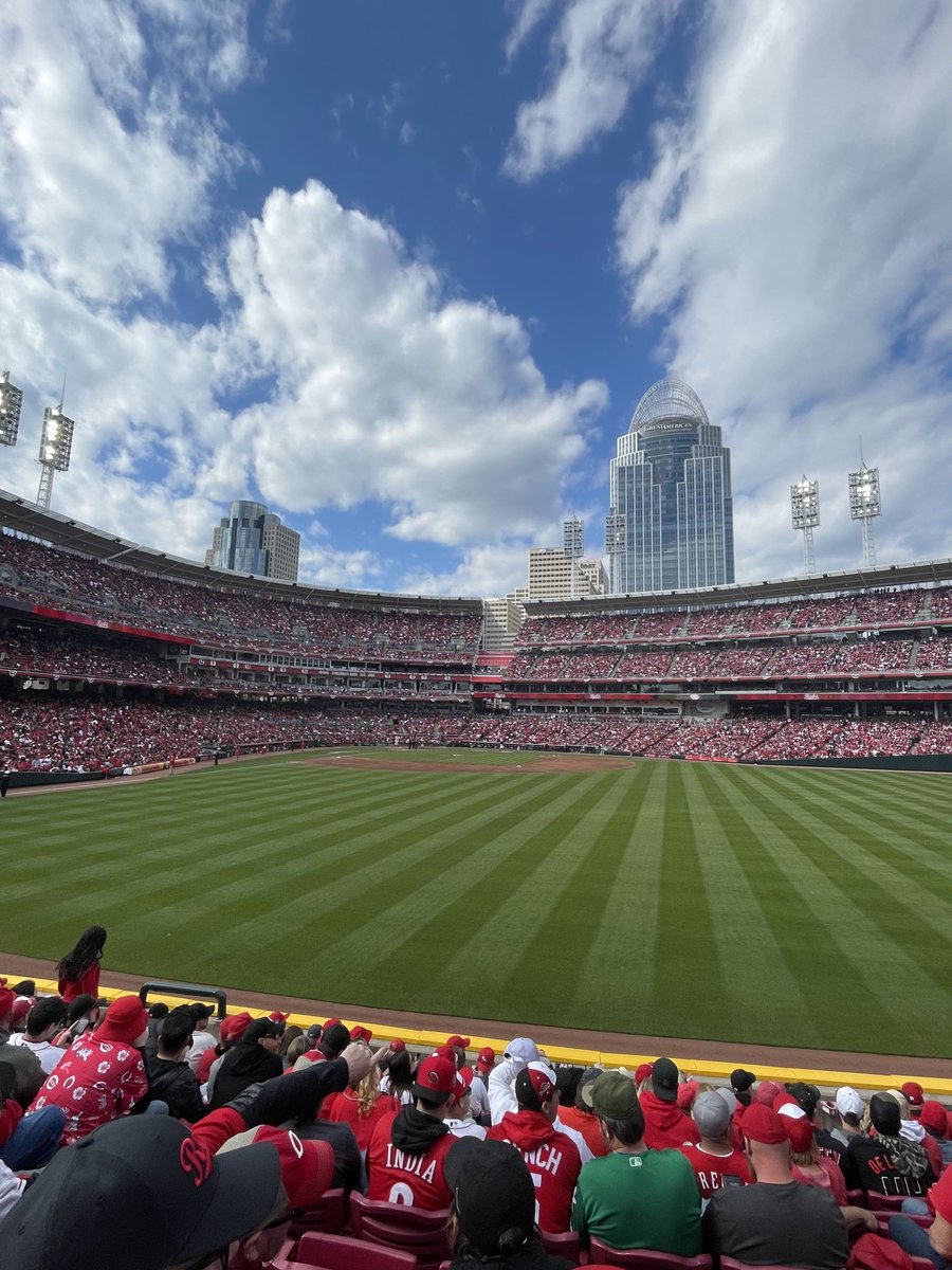 ⁦@CincinnatiReds⁩ Opening Day!!!! Let’s go!!