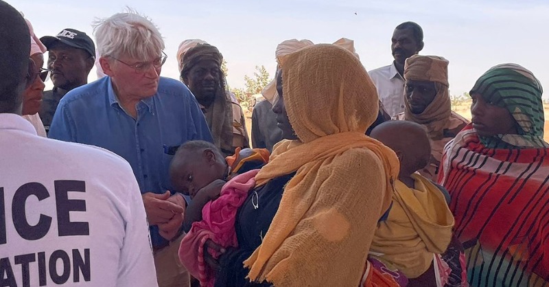 FCDOGovUK's tweet photo. New: the UK is to nearly double aid for Sudan as the humanitarian crisis there deepens.

Millions are displaced and facing catastrophic hunger conditions.

The UK aid package announced today will help save lives.
