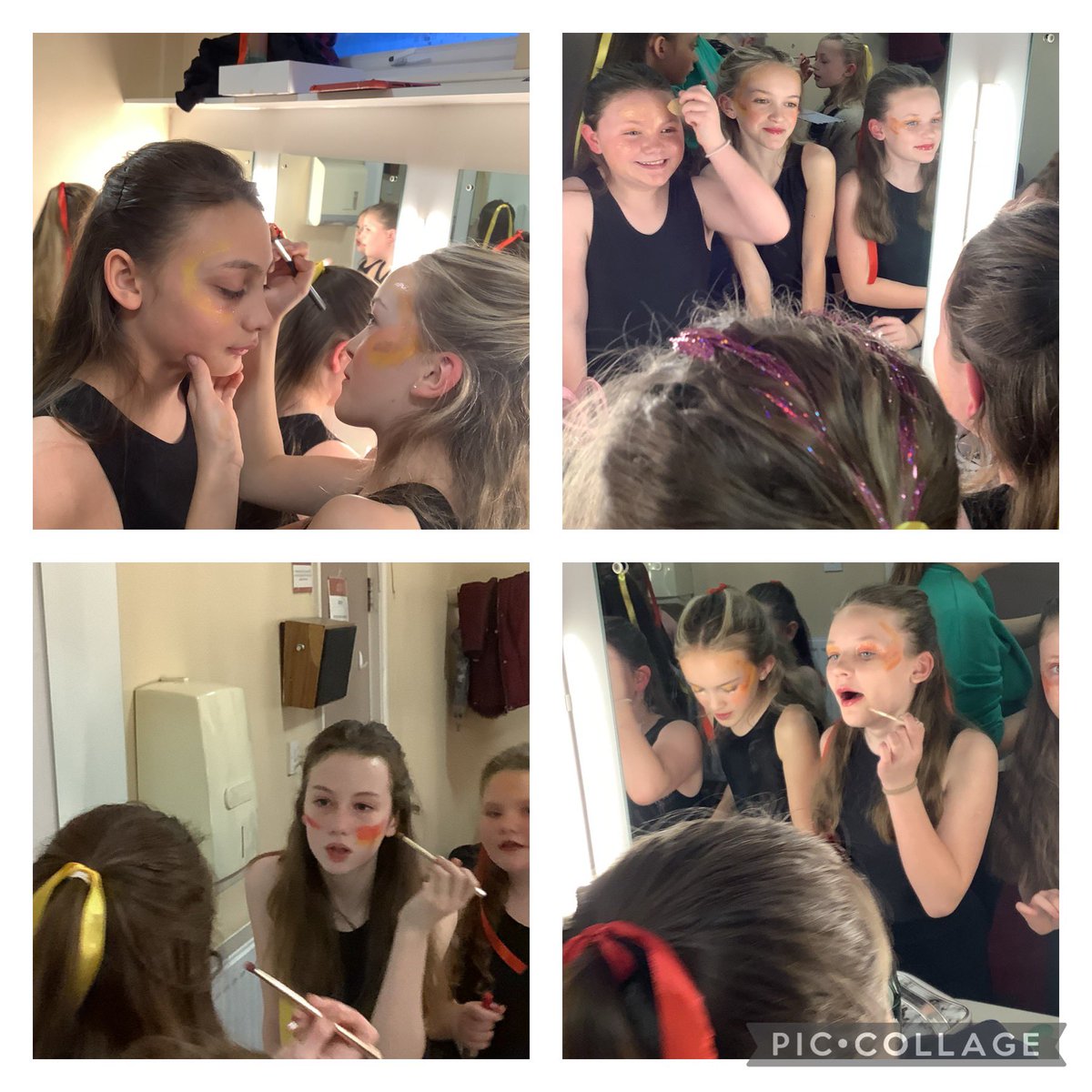 Behind the scenes. #dancefestival #girlsonfire #makeuptime <a href="/AWebbStAnnes/">Ally Webb</a> <a href="/StAnnes_EHS/">Emma Hardy Smith @ St.Anne’s</a>